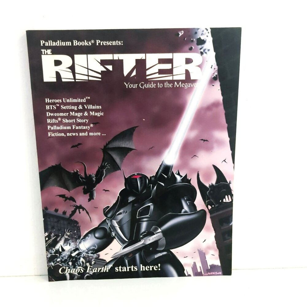 The Rifter #17 Sourcebook By Palladium Books January 2002 RPG 1st Printing